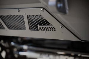 Ford Super Duty Front Bumper - Addictive Desert Designs - Stealth Fighter - Hammer Black - `20-`27 Ford Super Duty Front Bumper - Addictive Desert Designs - Stealth Fighter - Hammer Black - `20-`27